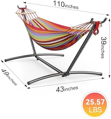 Hammock Dc-tropical Rainbow detail