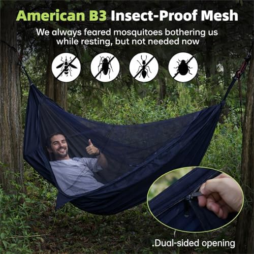 Underquilt Midnight Blue attached