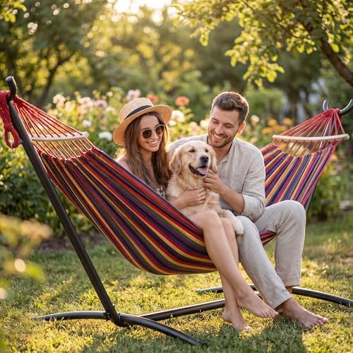 Hammock Dc-rainbow detail