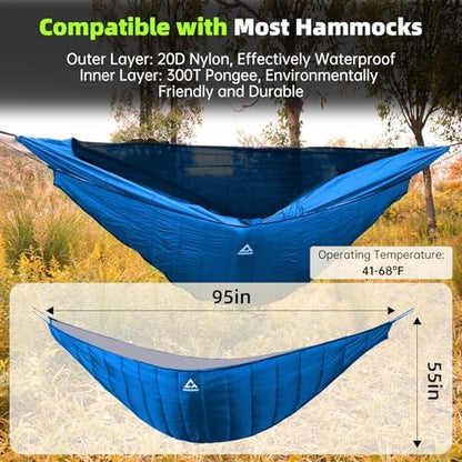 Underquilt Blue attached