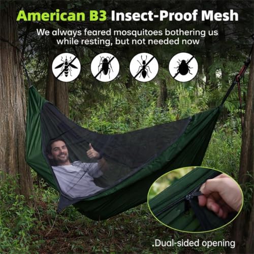 Underquilt Forest Green attached