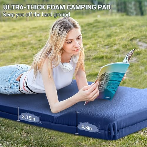 Sleeping pad Blue thickness