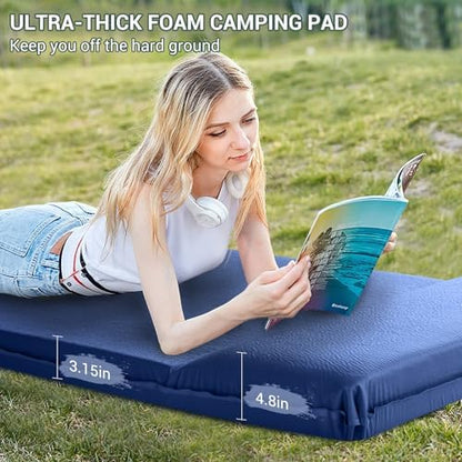 Sleeping pad Blue thickness