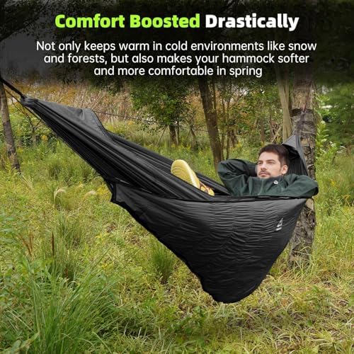 CROSSHIP underquilt attached under hammock