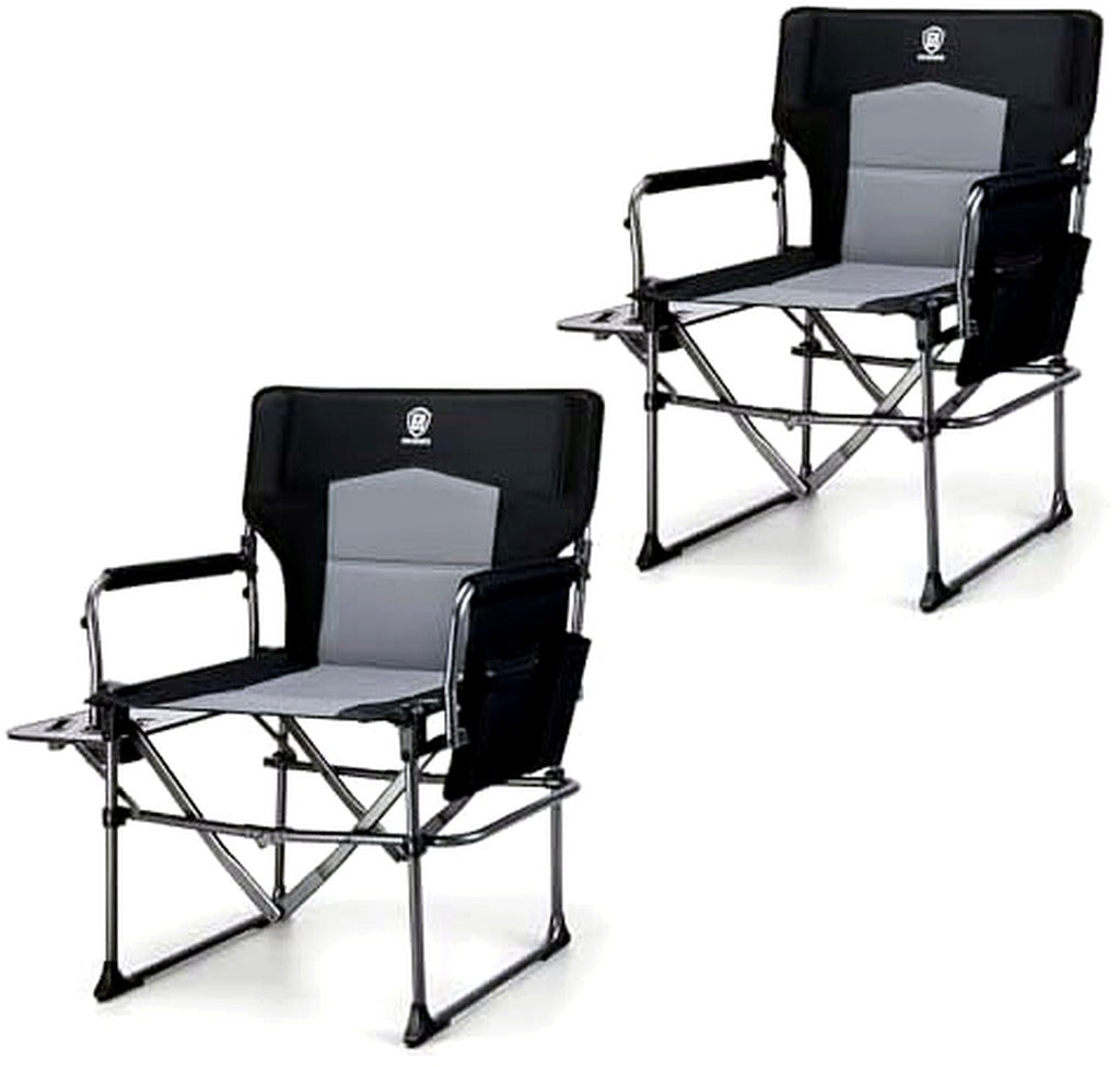 Directors camping chair 2-pack studio shot